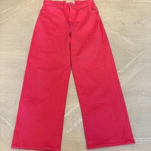 NWT CQY Sunday Ultra High-Rise Wide Leg Jeans